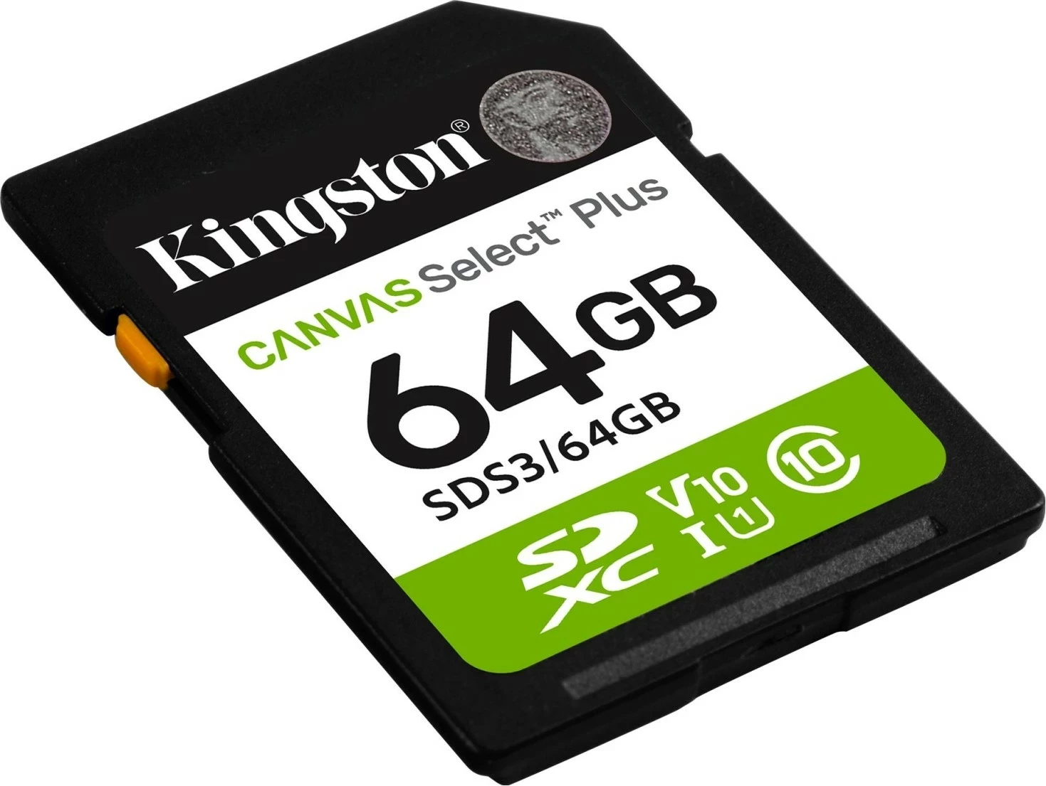 Kartica za pomnilnik 64GB SDXC UHS-I Class 10 Kingston Canvas Select Plus