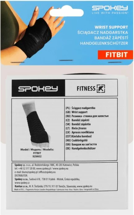 Opora za zapestje Spokey Fitbit, uniseks