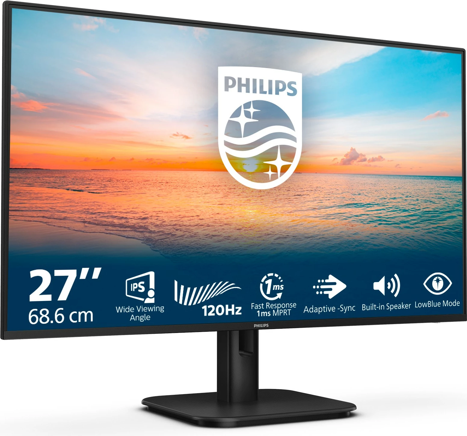 27-palčni IPS monitor, Full HD, HDMI, DP, črn Philips 27E1N1200A 27-palčni IPS monitor, Full HD, HDMI, DP, črn Philips 27E1N1200A