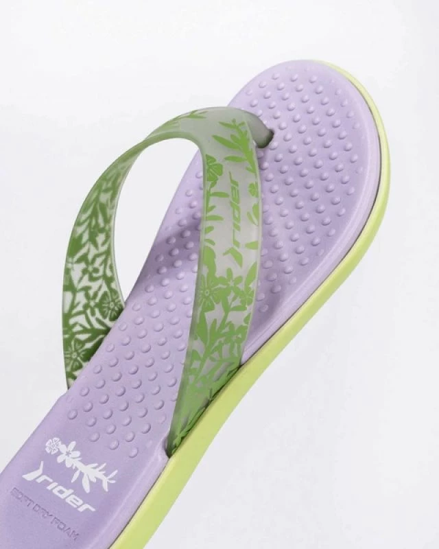 Flip-flopi, Rider Aqua Vi, vijolično-zelena, ženska