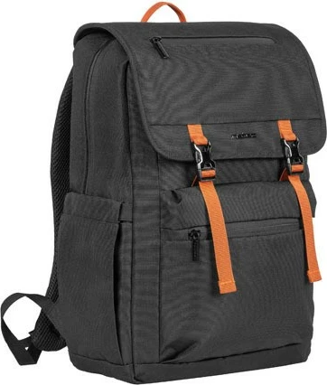 Nahrbtnik za prenosnik Natec Niala, 15,6", 18 L, črn z oranžno