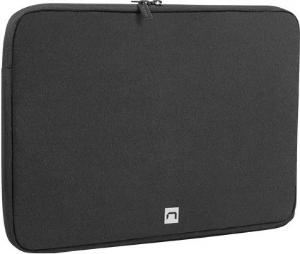 Etui za prenosnik Natec Clam, 15,6", poliester, črn