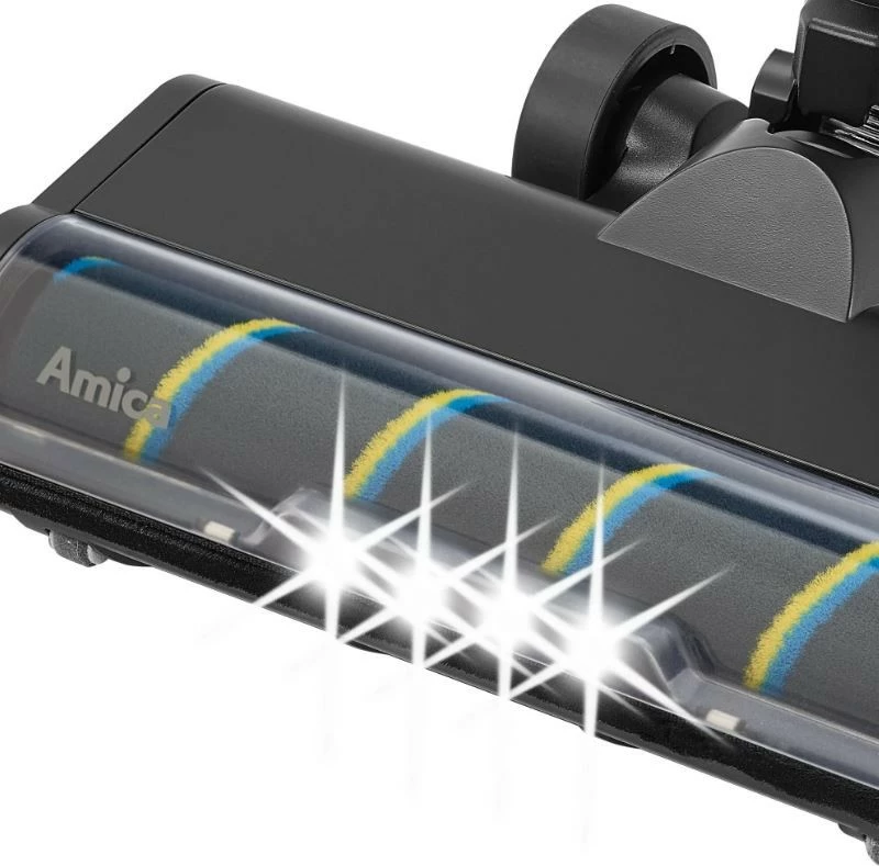 Vertikalni sesalnik brez vrečke Amica VM X Pro Dark, 0,7 L, črn