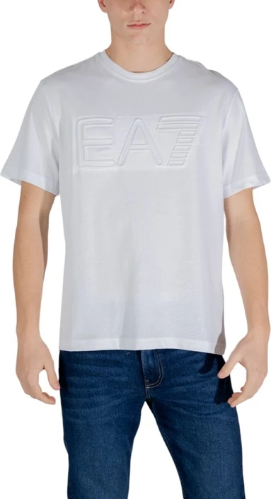 Majica za moške Ea7, bela