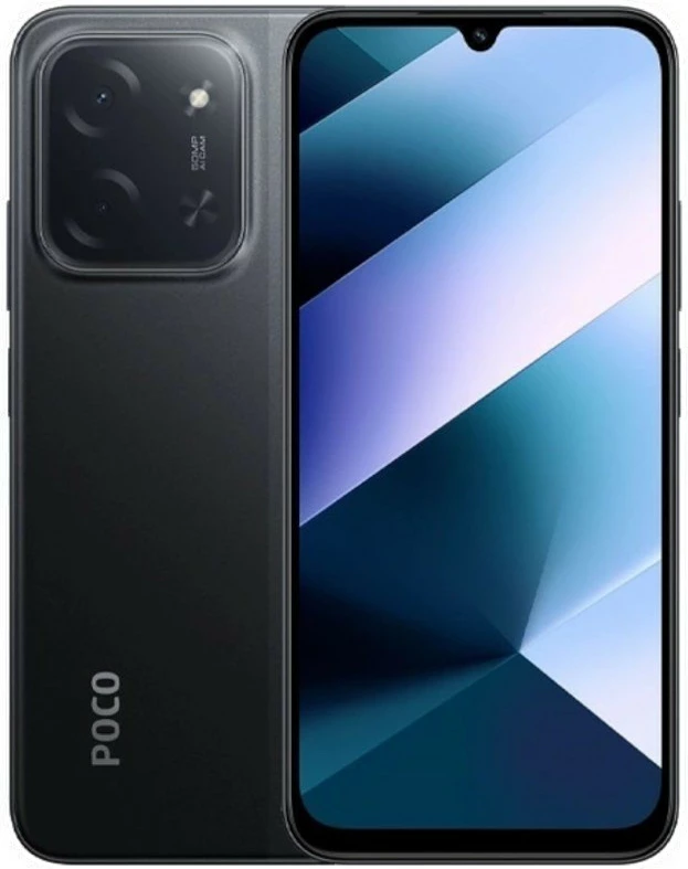 Pametni telefon POCO C85 6+128 GB Dual SIM, črn OEM