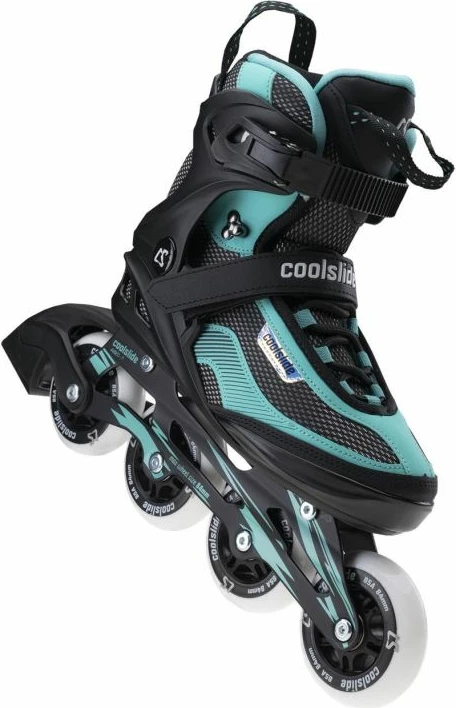Rekreativne ženske rolarice, Coolslide, črne in modre