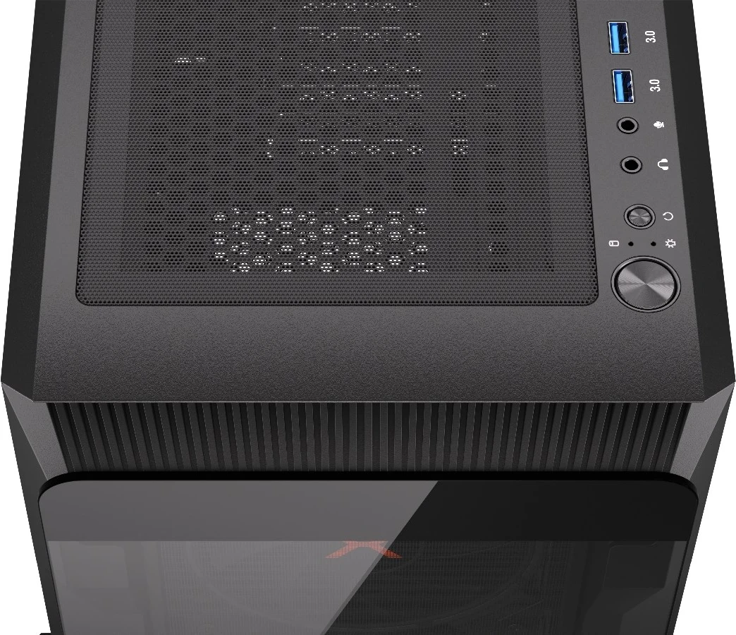 Ohišje KRUX HEKO (KRXD001), črno