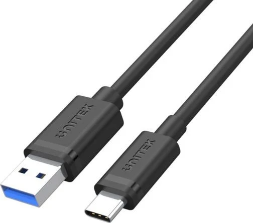 USB 3.1 kabel tip A na tip C, Unitek, črn