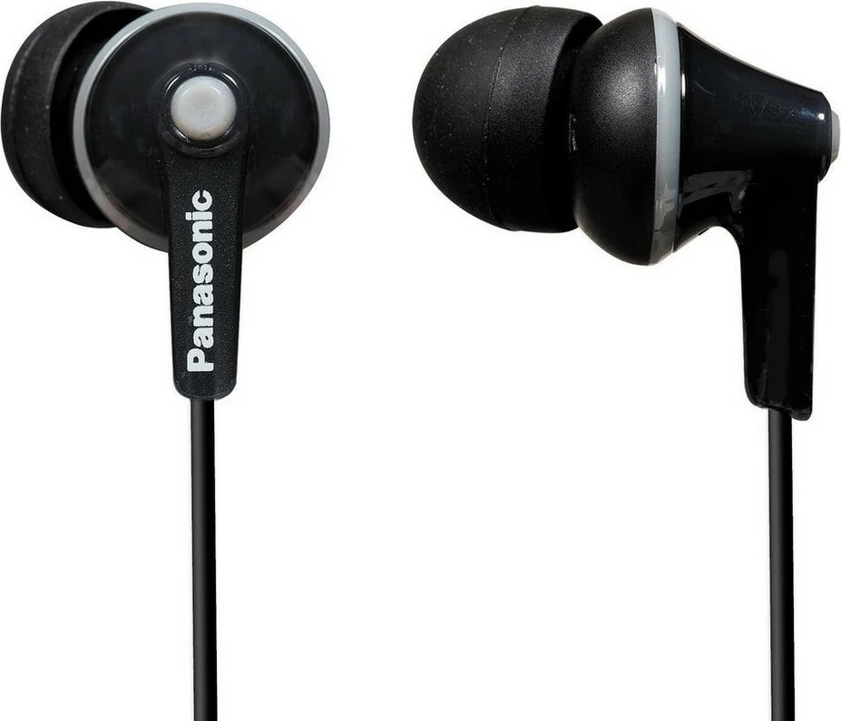 In-ear slušalke, Panasonic RP-HJE125 E-K, 3,5 mm, črne