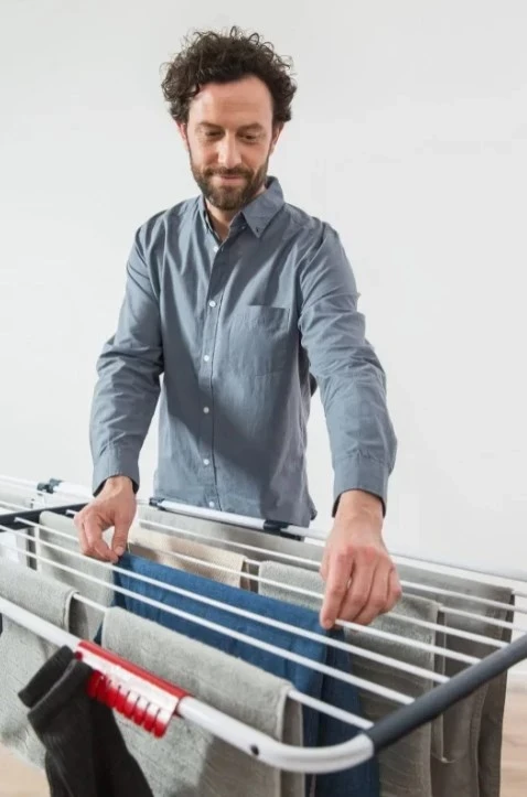 Sušilnik za perilo Vileda Doble, bel