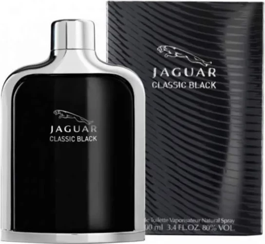 Eau de Toilette Jaguar Classic Black 100 ml, uniseks