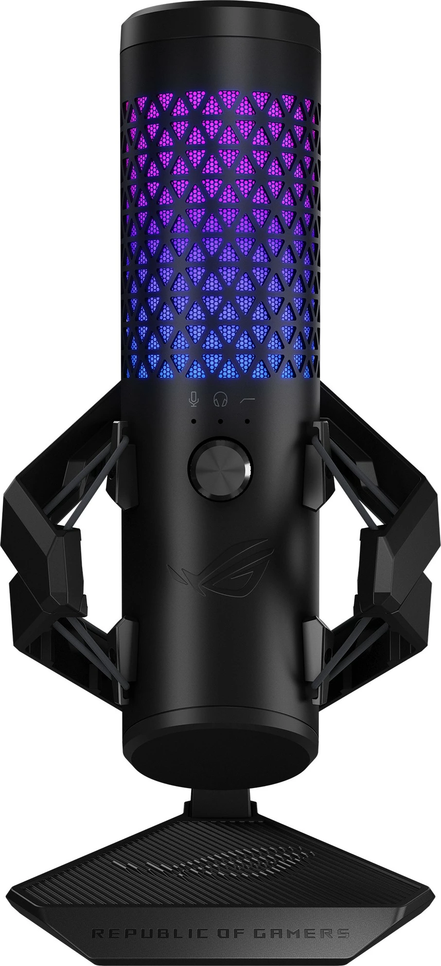 Namizni mikrofon ROG Carnyx ASUS, USB, 24-bit, 192 kHz, črn