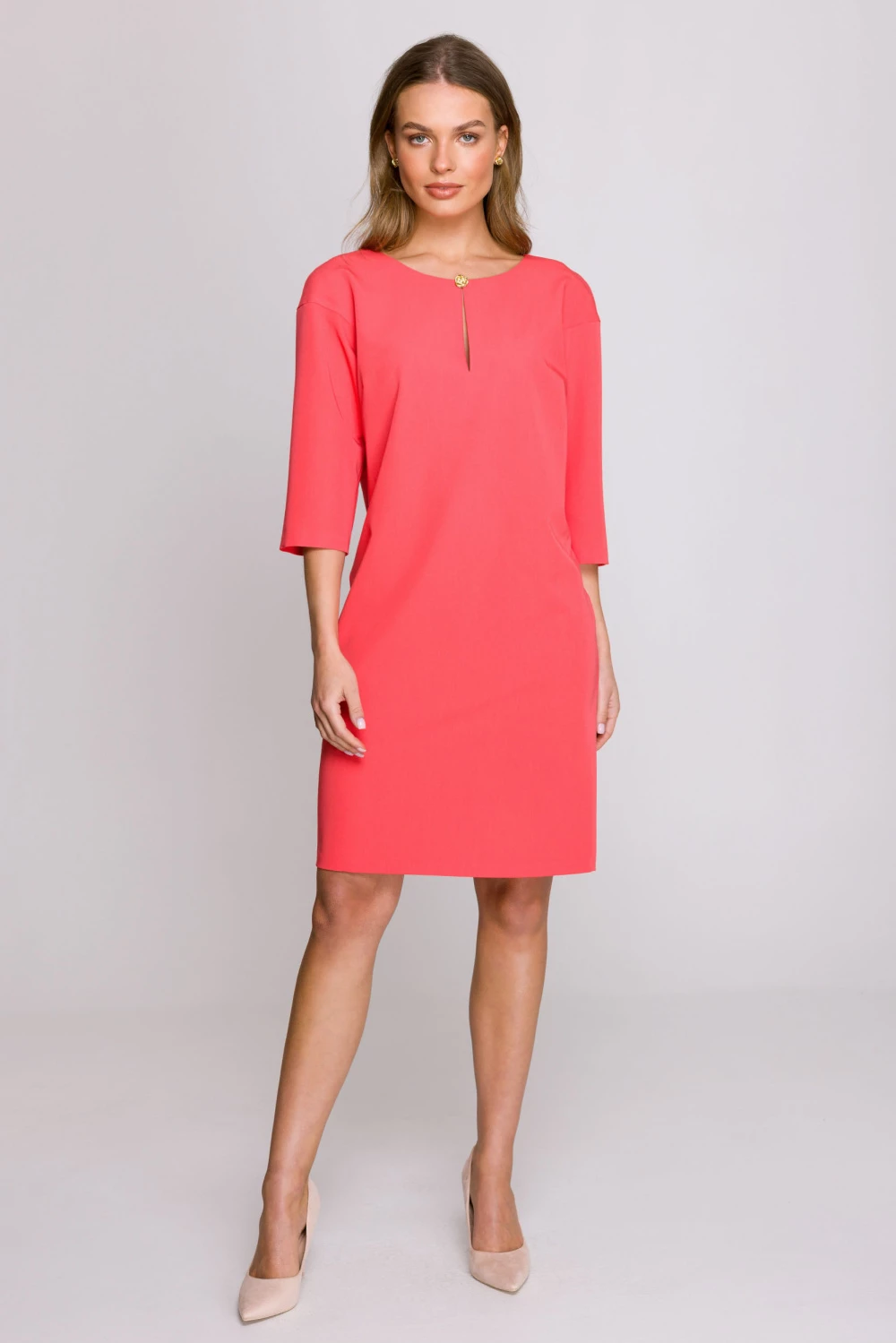 Obleka Stylove 209128, rdeča