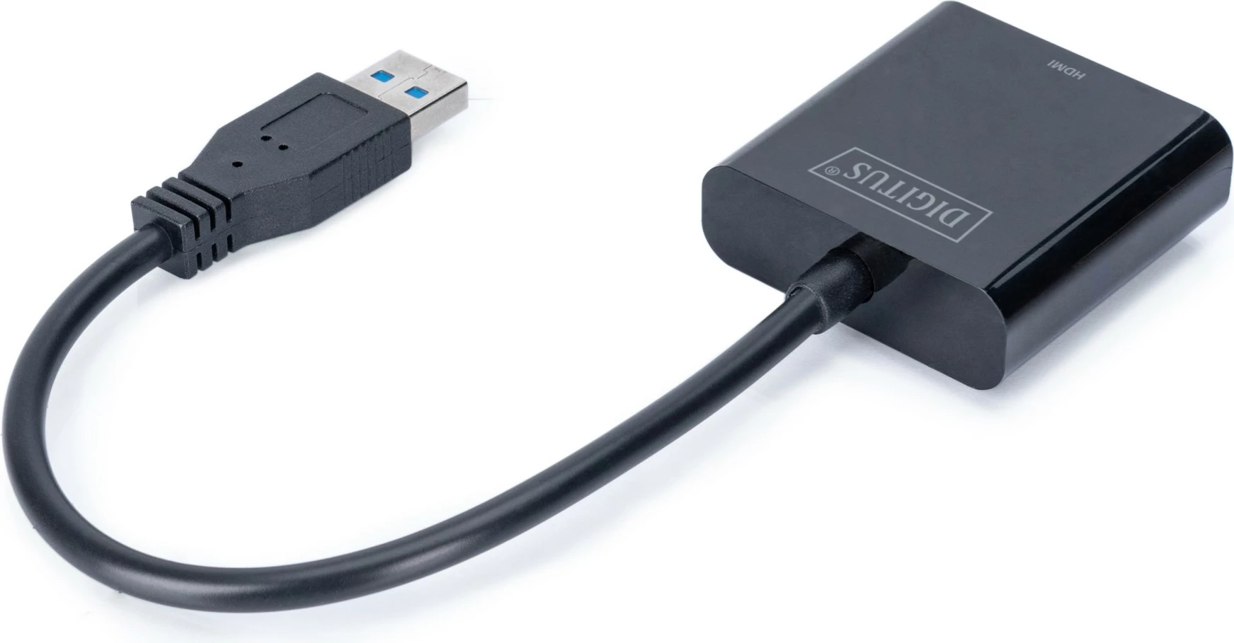 Adapter USB 3.0 v HDMI Digitus do 1080p, črn