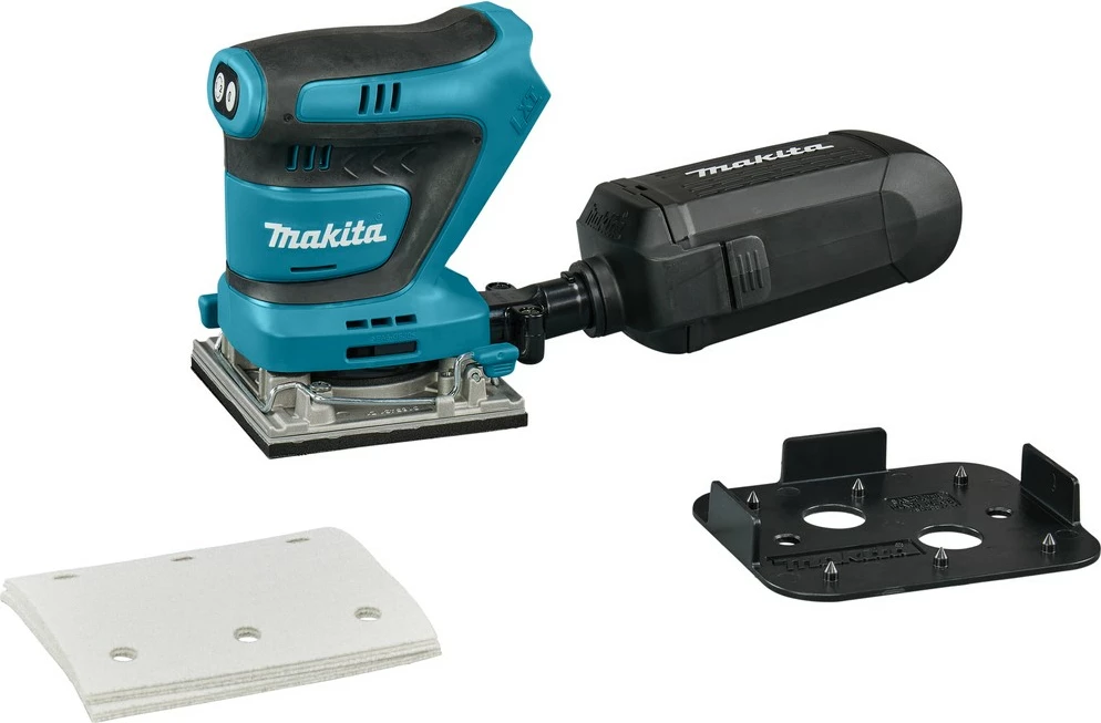 Orbitalni brusilnik Makita DBO484Z, 18V, 2 hitrosti, črno/moder