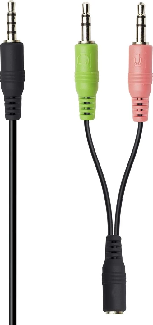 Slušalke z žico Trust 21665, za klice/muziko, črne