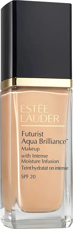 Hidratantna in osvetljujoča podlaga z zaščito SPF20 Estée Lauder Futurist Aqua Brilliance Makeup 1W1 Bone 30 ml