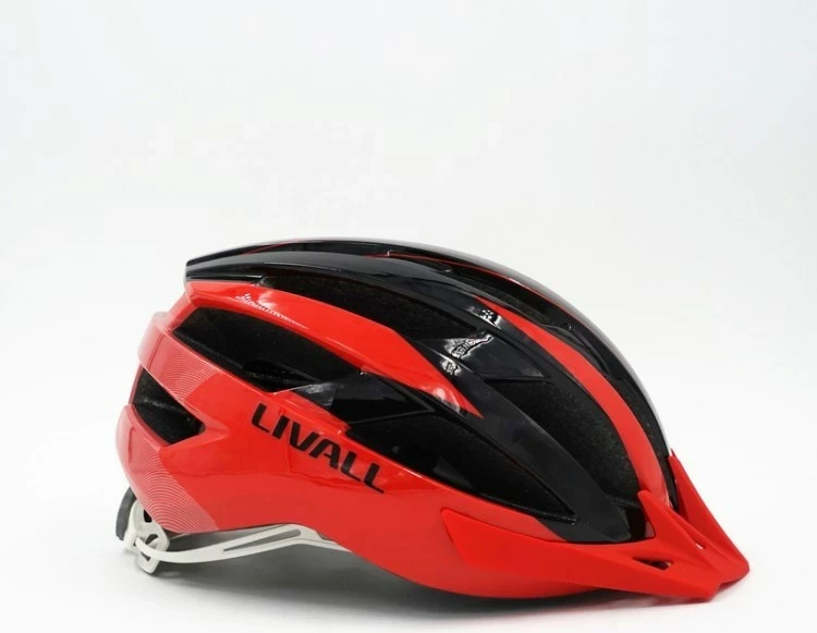 Pametna čelada za gorsko kolesarjenje Livall MT1 Neo Intercom/LED/SOS/BT, 58–62 cm, rdeča