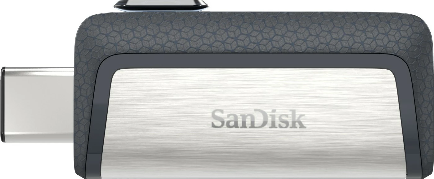 USB ključ z dvojnim vmesnikom, SanDisk Ultra Dual Drive, 64 GB, USB Type-A / USB Type-C, 3.2 Gen 1, črno, srebrno USB ključ z dvojnim vmesnikom, SanDisk Ultra Dual Drive, 64 GB, USB Type-A / USB Type-C, 3.2 Gen 1, črno, srebrno
