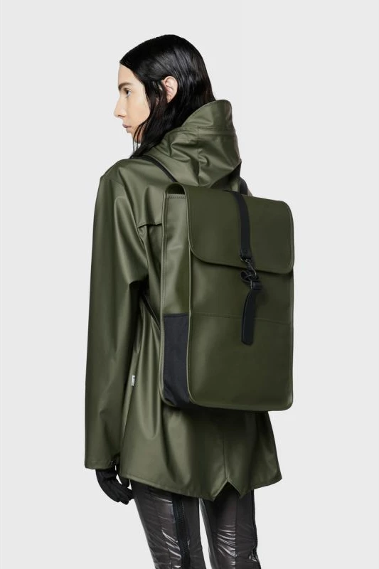 Vodoodporen nahrbtnik, uniseks, zelen — Rains