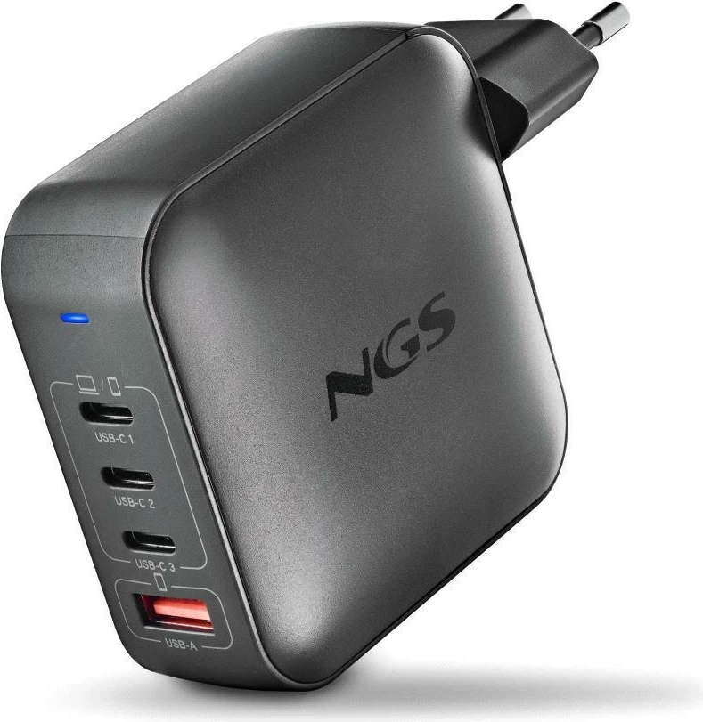 Večvrstični polnilec z USB-C in USB-A priključki NGS