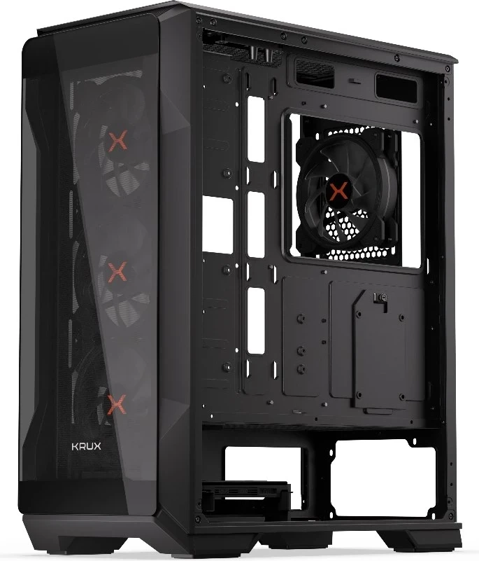 Ohišje KRUX HEKO (KRXD001), črno