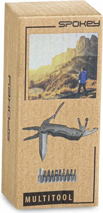Večnamenski pripomoček Spokey, moški, črn