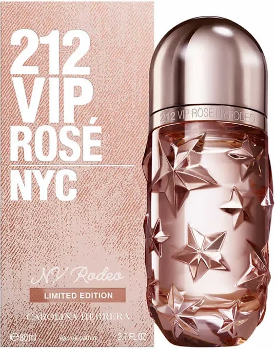 Eau de Parfum 212 Vip Rosé Ny Rodeo, omejena izdaja, Carolina Herrera, 100 ml