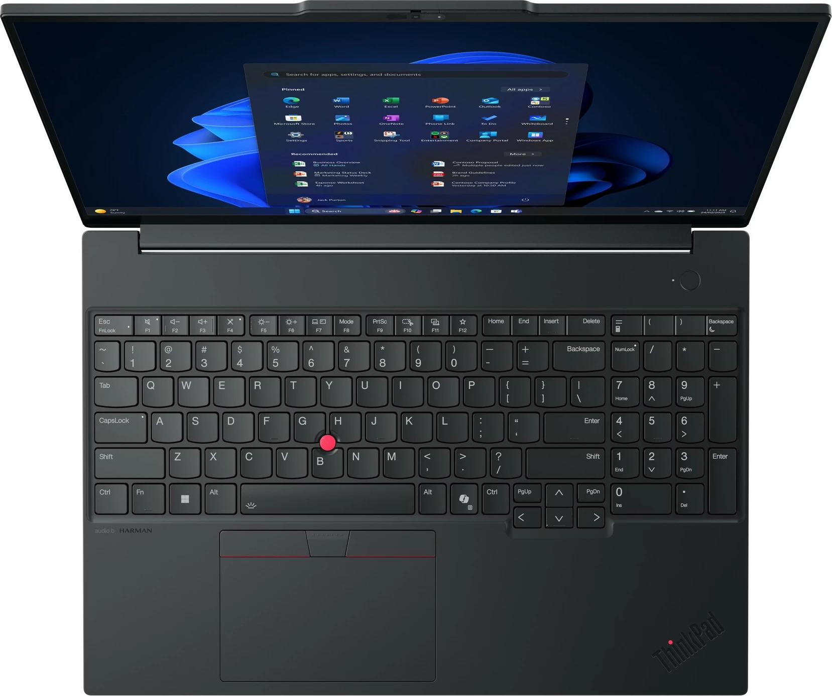 Prenosnik Lenovo ThinkPad E16 G3, Ultra5 225U, 32GB/512GB, 16 palcev, črn