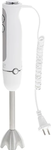 Palični mešalnik, Adler AD 4625, 850 W (1500 W max), 5 hitrosti + Turbo, inox noga, kabel 1,8 m, bel