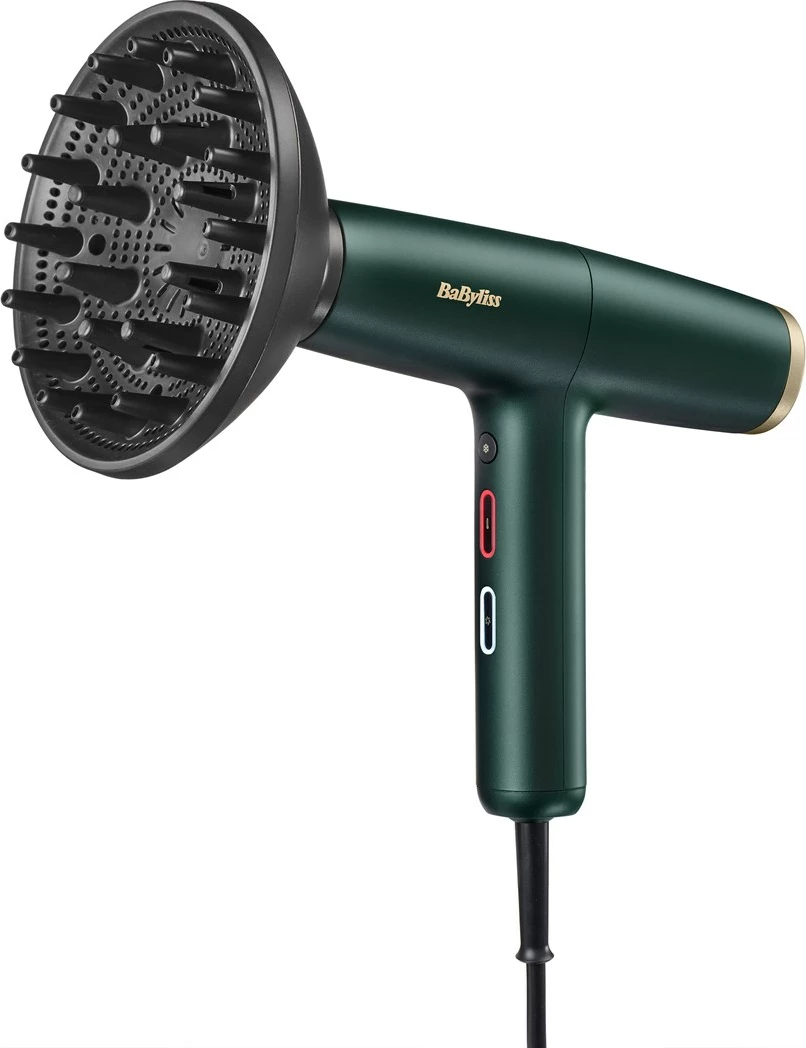 Sušilec za lase BaByliss Air Power Pro D6555DE, 1700 W, zelen