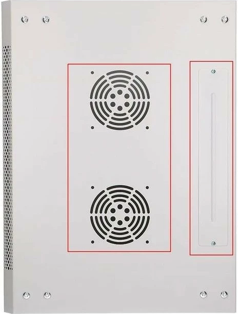 Stensko računalniško ohišje Extralink EX.12974, 12U, 600x450, jeklo, sivo