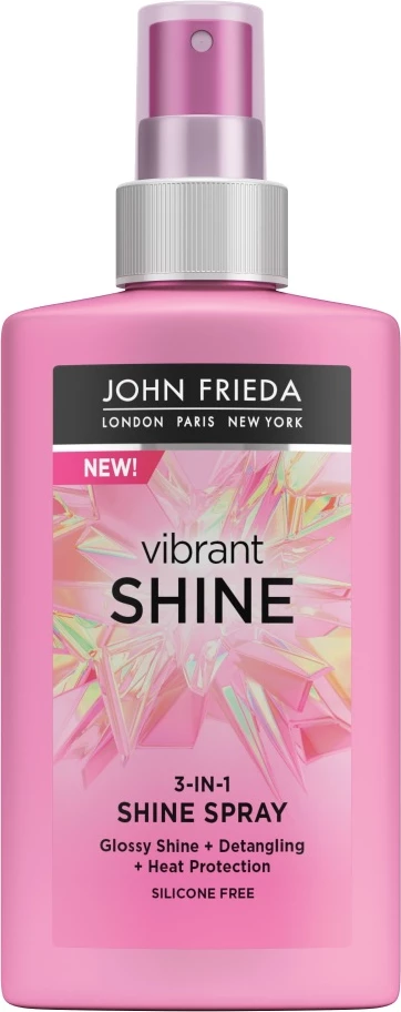 Sprej za lase Vibrant Shine Giving Shine 3in1, 150 ml, John Frieda