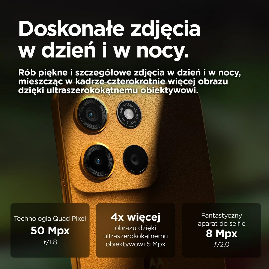 Pametni telefon Motorola moto g15, 6,72", Dual SIM, Android 15, 4G, 8 GB RAM, 128 GB, oranžen