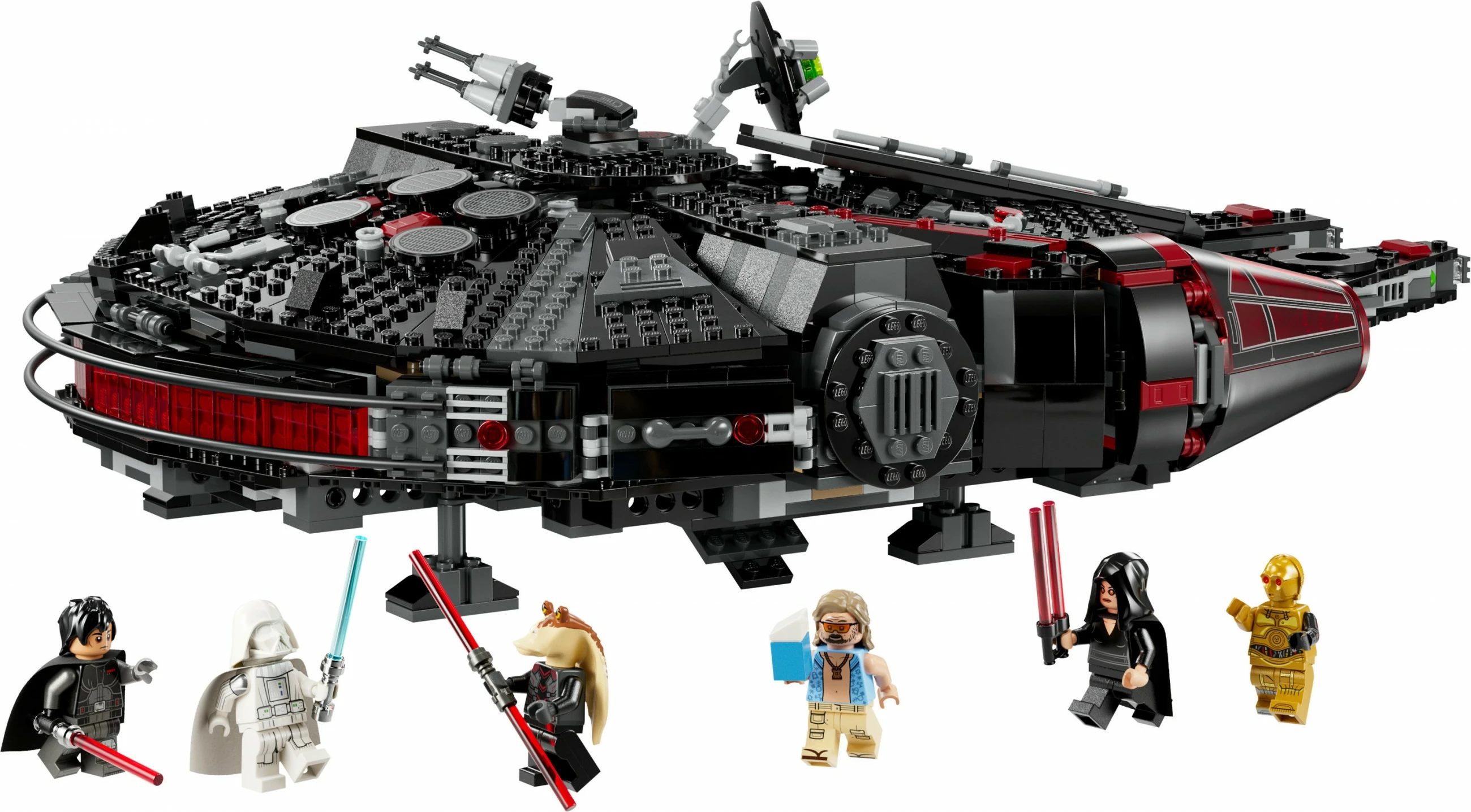 Set za sestavljanje The Dark Falcon, LEGO, 1.579 kosov, večbarven