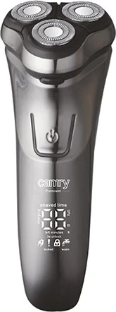 Brivnik za moške z rotacijskim sistemom in trimerjem Adler CR 2925, siv