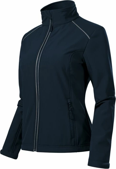 Softshell jakna za ženske Malfini, temno modra