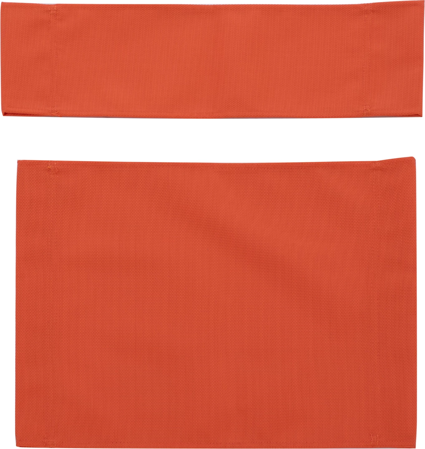 Komplet blazin iz tkanine FH11252.02 za režiserski stol NAXOS v oranžni barvi