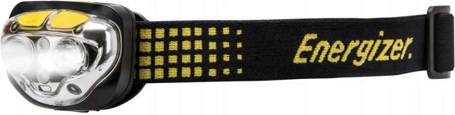 Čelna svetilka Vision Ultra, 450 lumnov, 50 ur baterije, črno/rumena