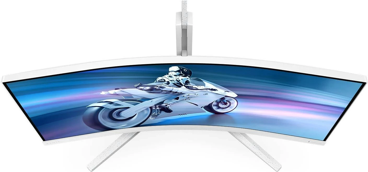 Ukristalno vizualno ukrivljen monitor 34 inč UWQHD, 165Hz Philips 34M2C5501A, bel Ukristalno vizualno ukrivljen monitor 34 inč UWQHD, 165Hz Philips 34M2C5501A, bel