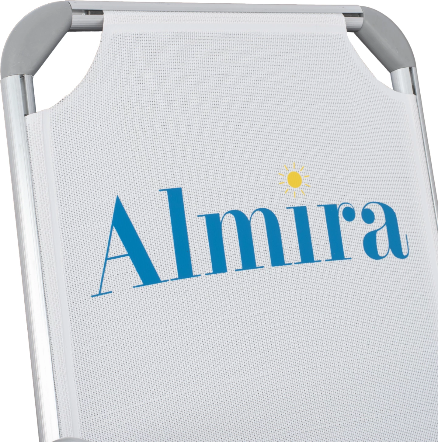 Stol za plažo FH5053.03 težki tip bel aluminij 56x70x66 cm