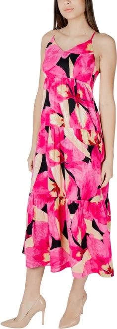 Obleka za ženske, fuksija, Only