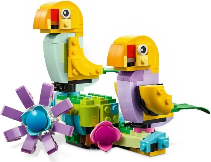 Gradbeni set 3-v-1, 420 delov, plastika — LEGO Creator 31149 Flowers in a Watering Can