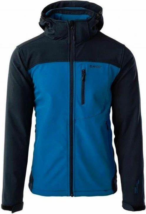 Softshell jakna za moške Hi-Tec, črna in modra