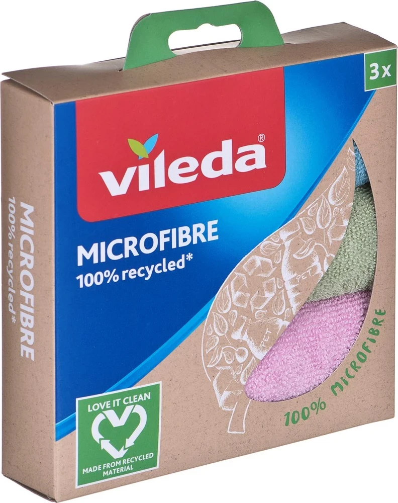 Set krp iz mikrovlaken za čiščenje Vileda, 3 kosi