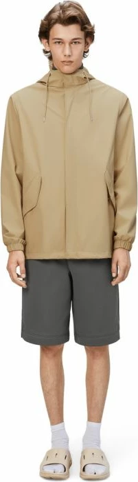 Fishtail jakna Rains, bež, unisex