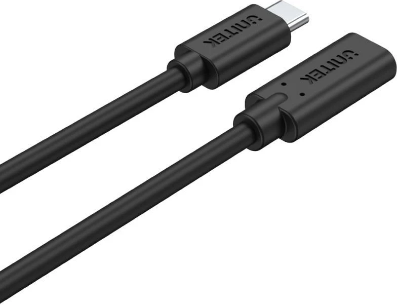 USB-C kabel Unitek C14086BK, USB 3.2, 0,5 m, črn