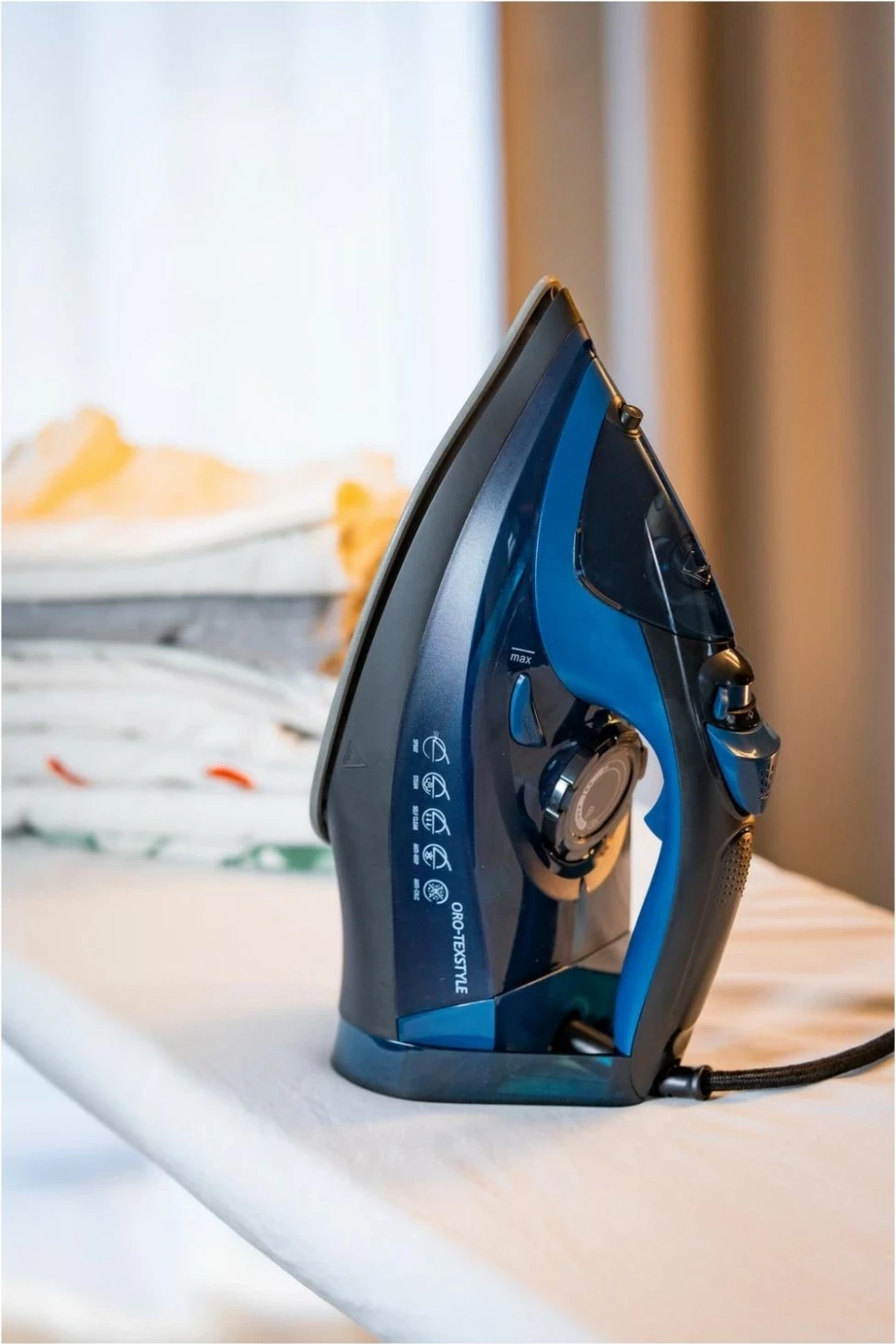 Hekalnik na paro 3200 W, modro Oromed Oro-Texstyle