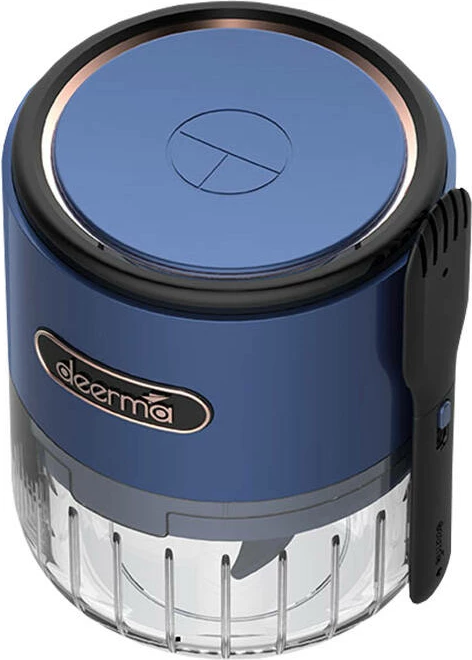 Sesekalnik za hrano Deerma JS100, električni, 150 ml, moder