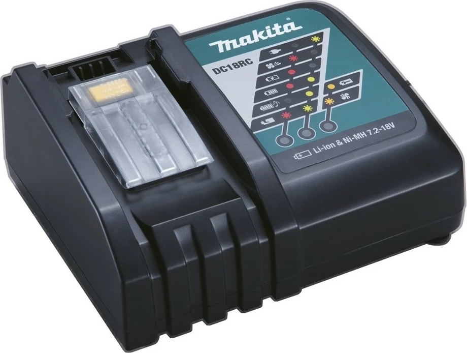 Polnilec baterij 18 V, črn — Makita DC18RC